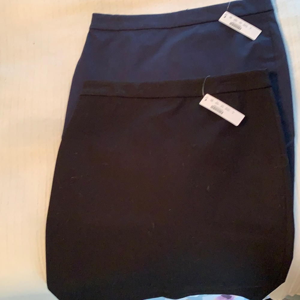 J.Crew Pencil Skirts in Navy and Black Size 6